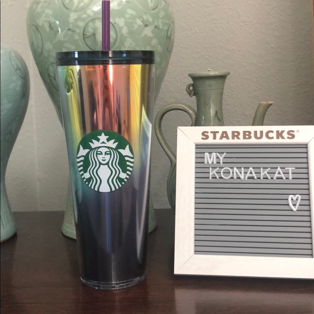 Starbucks tumbler blue gradient